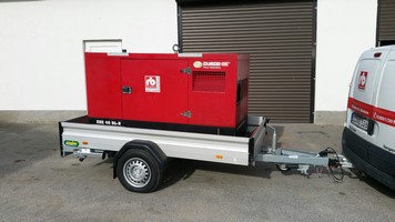  Stromerzeuger Endress ESE 40 DL-B mit Anhänger 