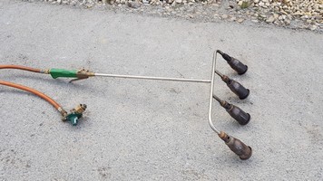  Gasbrenner 4-flammig  
