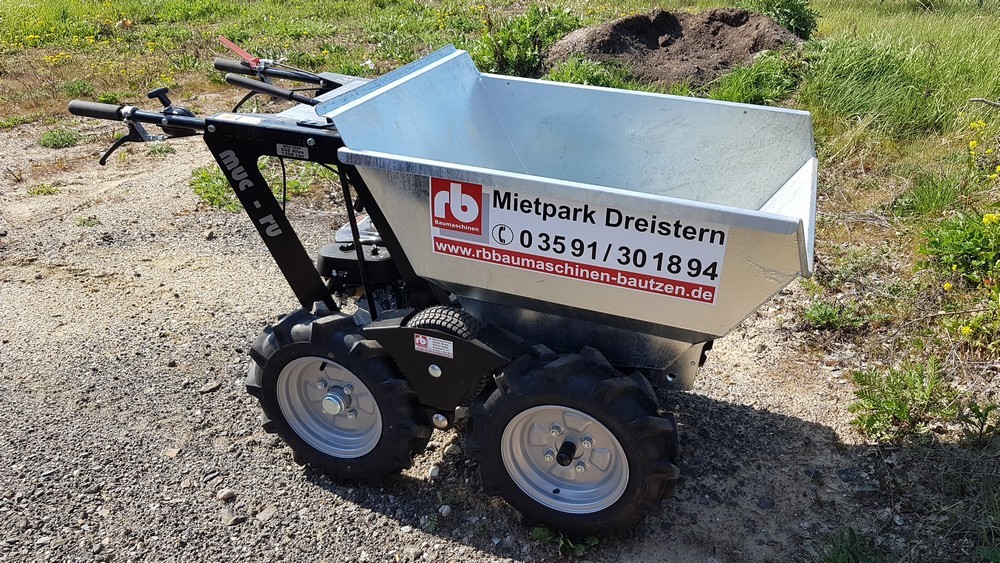 Muck Truck mit leerer Mulde