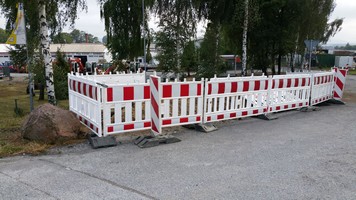 Schrankenzaun / Absturzsicherung