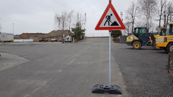 Verkehrszeichen Baustelle VZ 123